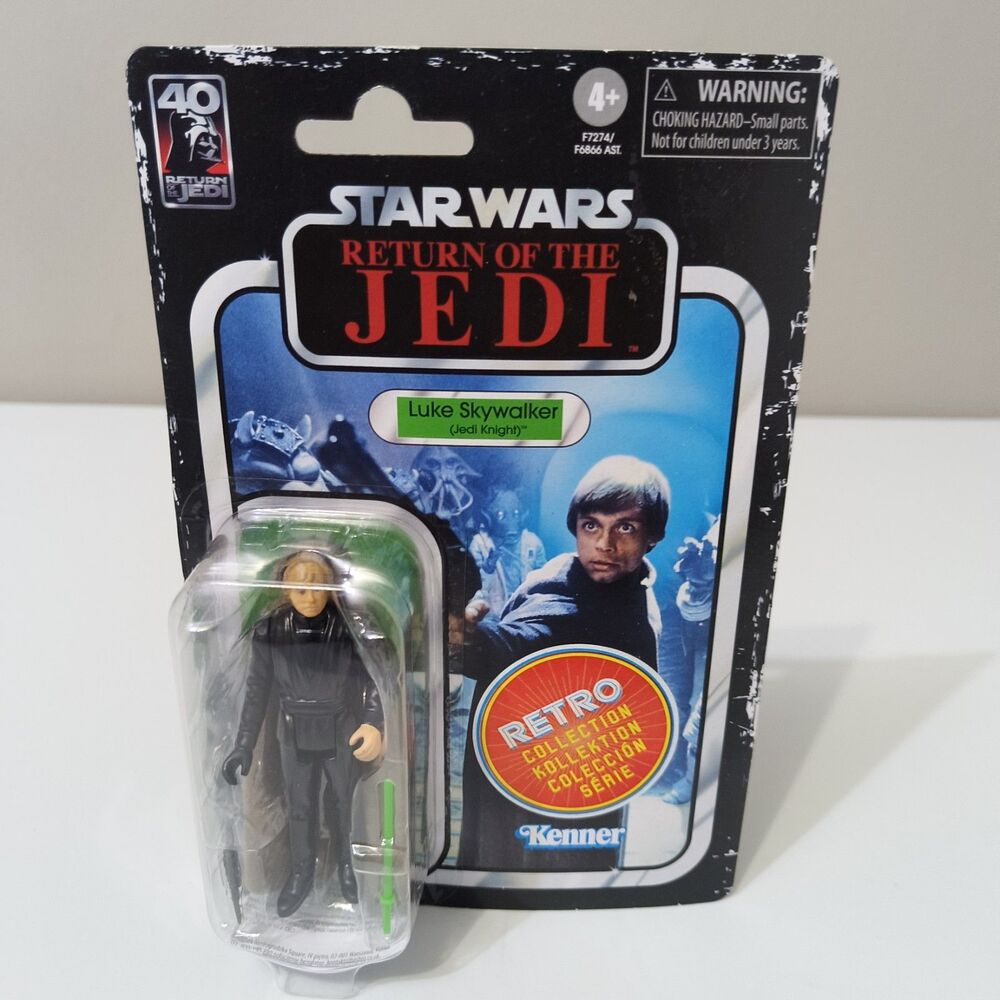 Star Wars Return of the Jedi Retro Collection Luke Skywalker Figure - New